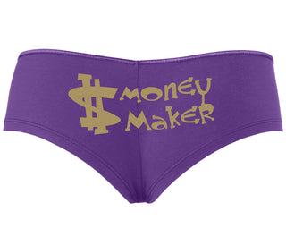 Money Maker - Purple Boyshort