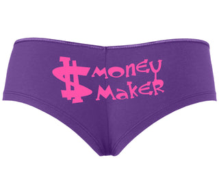 Money Maker - Purple Boyshort