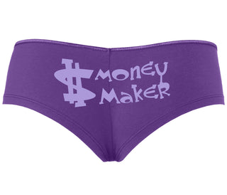 Money Maker - Purple Boyshort