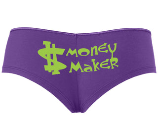 Money Maker - Purple Boyshort