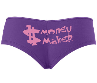 Money Maker - Purple Boyshort