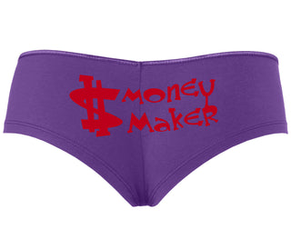 Money Maker - Purple Boyshort