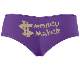 Money Maker - Purple Boyshort