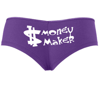 Money Maker - Purple Boyshort