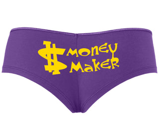 Money Maker - Purple Boyshort