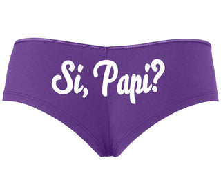 Si Pappi - Yes Daddy - Purple Boyshort