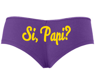 Si Pappi - Yes Daddy - Purple Boyshort