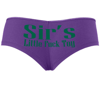 Sir's Little Fuck Toy - Purple Boyshort