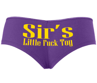 Sir's Little Fuck Toy - Purple Boyshort
