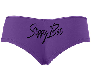 Sissy Boi - Purple Boyshort