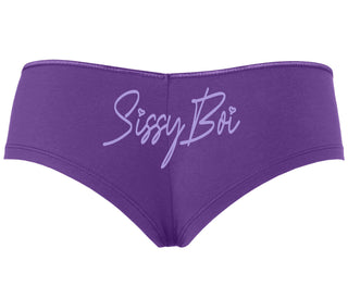 Sissy Boi - Purple Boyshort
