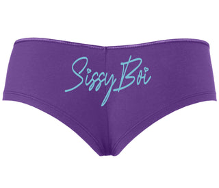 Sissy Boi - Purple Boyshort