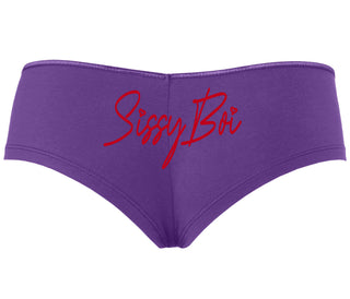 Sissy Boi - Purple Boyshort