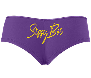 Sissy Boi - Purple Boyshort