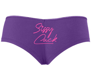 Sissy Cuck - Purple Boyshort