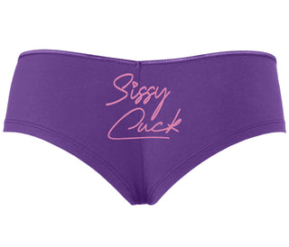 Sissy Cuck - Purple Boyshort