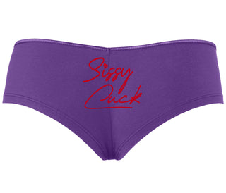 Sissy Cuck - Purple Boyshort
