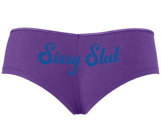 Sissy Slut - Purple Boyshort