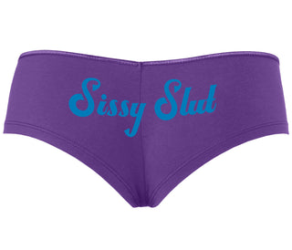 Sissy Slut - Purple Boyshort