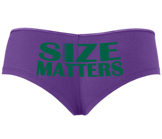 Size Matters - Purple Boyshort