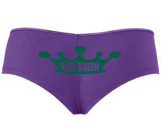 Size Queen - Purple Boyshort