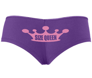 Size Queen - Purple Boyshort