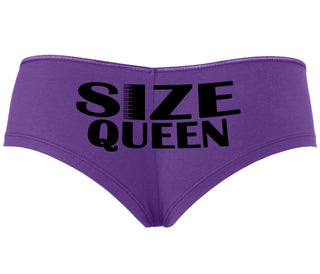 Size Queen - Purple Boyshort