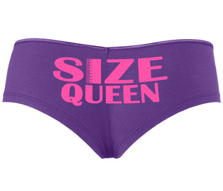 Size Queen - Purple Boyshort