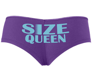 Size Queen - Purple Boyshort