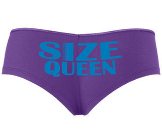 Size Queen - Purple Boyshort
