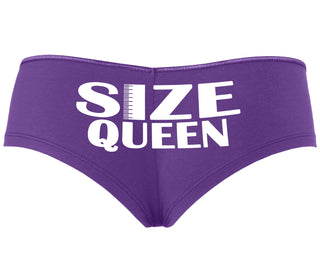 Size Queen - Purple Boyshort