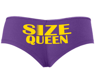 Size Queen - Purple Boyshort