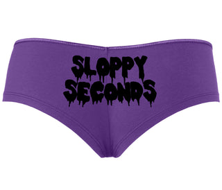Sloppy Seconds - Purple Boyshort