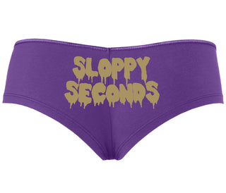Sloppy Seconds - Purple Boyshort