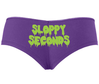 Sloppy Seconds - Purple Boyshort