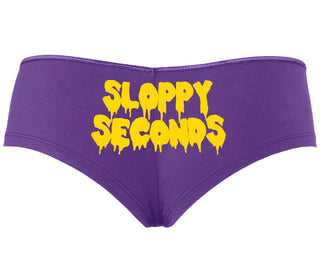 Sloppy Seconds - Purple Boyshort