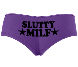 Slutty MILF - Purple Boyshort