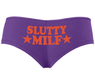 Slutty MILF - Purple Boyshort