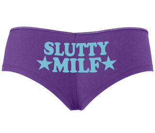Slutty MILF - Purple Boyshort
