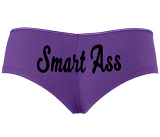 Smart Ass - Purple Boyshort