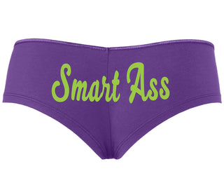 Smart Ass - Purple Boyshort