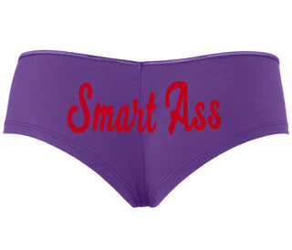 Smart Ass - Purple Boyshort