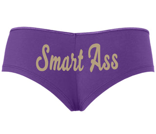 Smart Ass - Purple Boyshort
