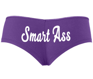 Smart Ass - Purple Boyshort