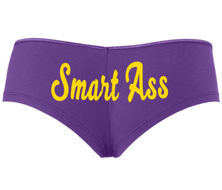 Smart Ass - Purple Boyshort