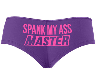 Spank My Ass Master - Purple Boyshort
