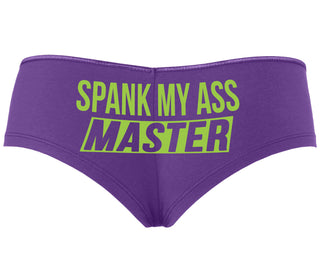 Spank My Ass Master - Purple Boyshort