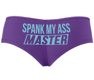 Spank My Ass Master - Purple Boyshort