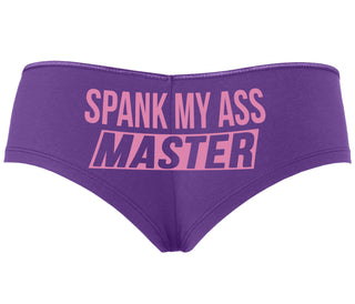 Spank My Ass Master - Purple Boyshort