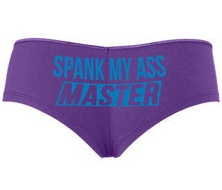 Spank My Ass Master - Purple Boyshort